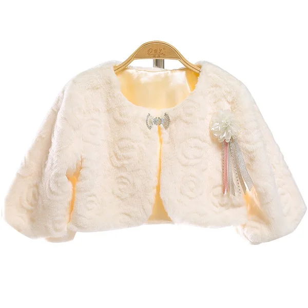 Chaquetas de invierno de piel sintética para niñas с Минни Маус abrigos de bebé ropa де abrigo para niños capa de abrigoniñas ropa де abrigo