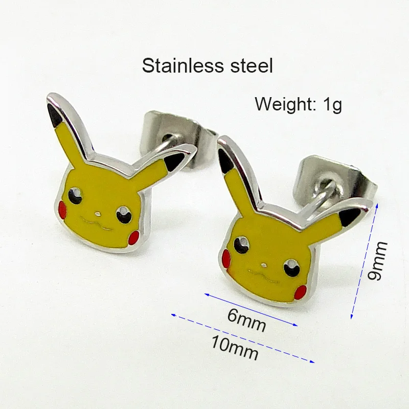 DICAYLUN животных серьги для женщин из нержавеющей стали милый японский мультфильм