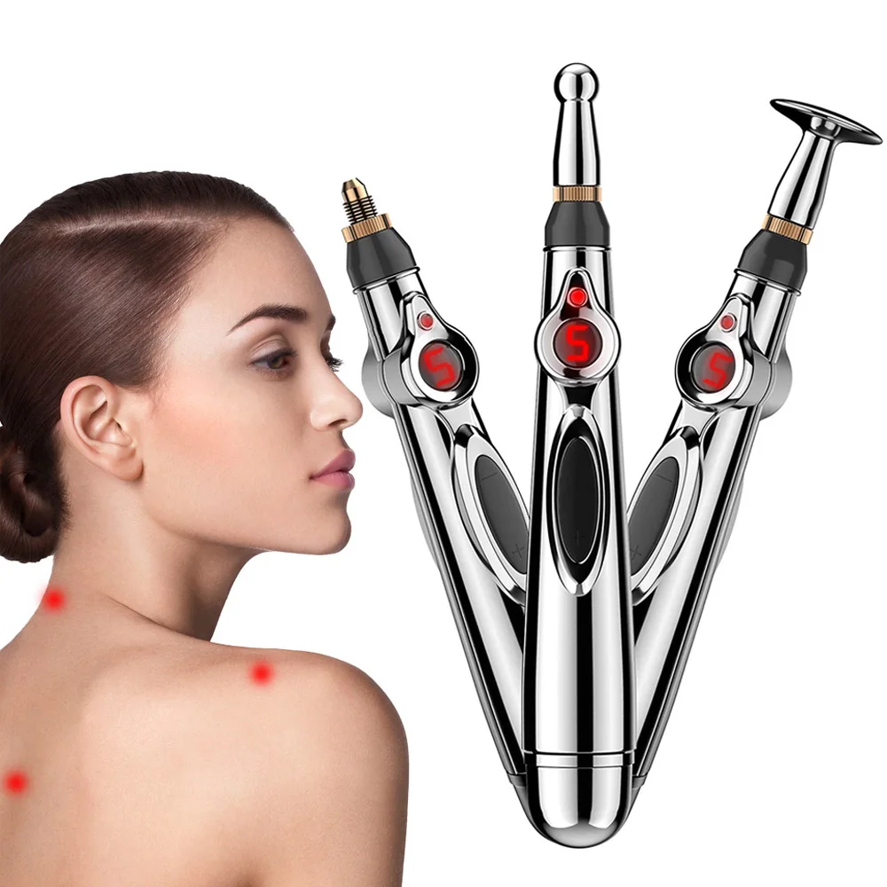 

10/20 PCS Acupuncture Pen Electric Point Detector Meridian Energy Massage Pen Body Massager Health Care Massageador Dropshipping