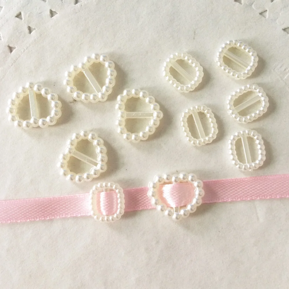 100 шт белый цвет слоновой кости прямоугольная лента жемчужные пряжки пояс