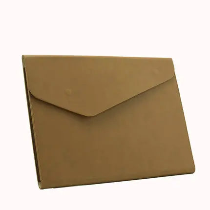 No Hand Strap Модная цветная кожаная папка А5 А4, Сумка для документов, Офисная папка, органайзер для документов с ремешком - Цвет: No Hand Strap