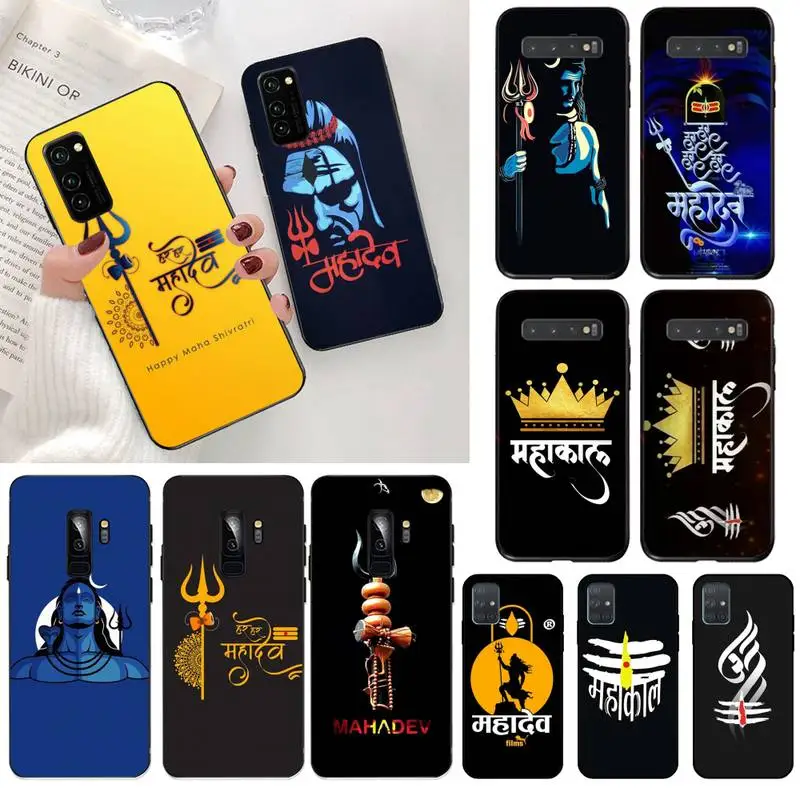 Hinduism Lord Shiva Mahakal чехол для телефона Samsung S20 plus Ultra S6 S7 edge S8 S9 S10 5G lite 2020|Бамперы| |