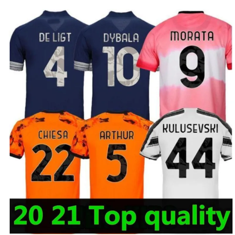 

Top Quality 2021 patch NEW Third shirt home Ronaldo DE LIGT DYBALA KULUSEVSKI BONUCCI CHIESA D.COSTA 2020-21 new shirt