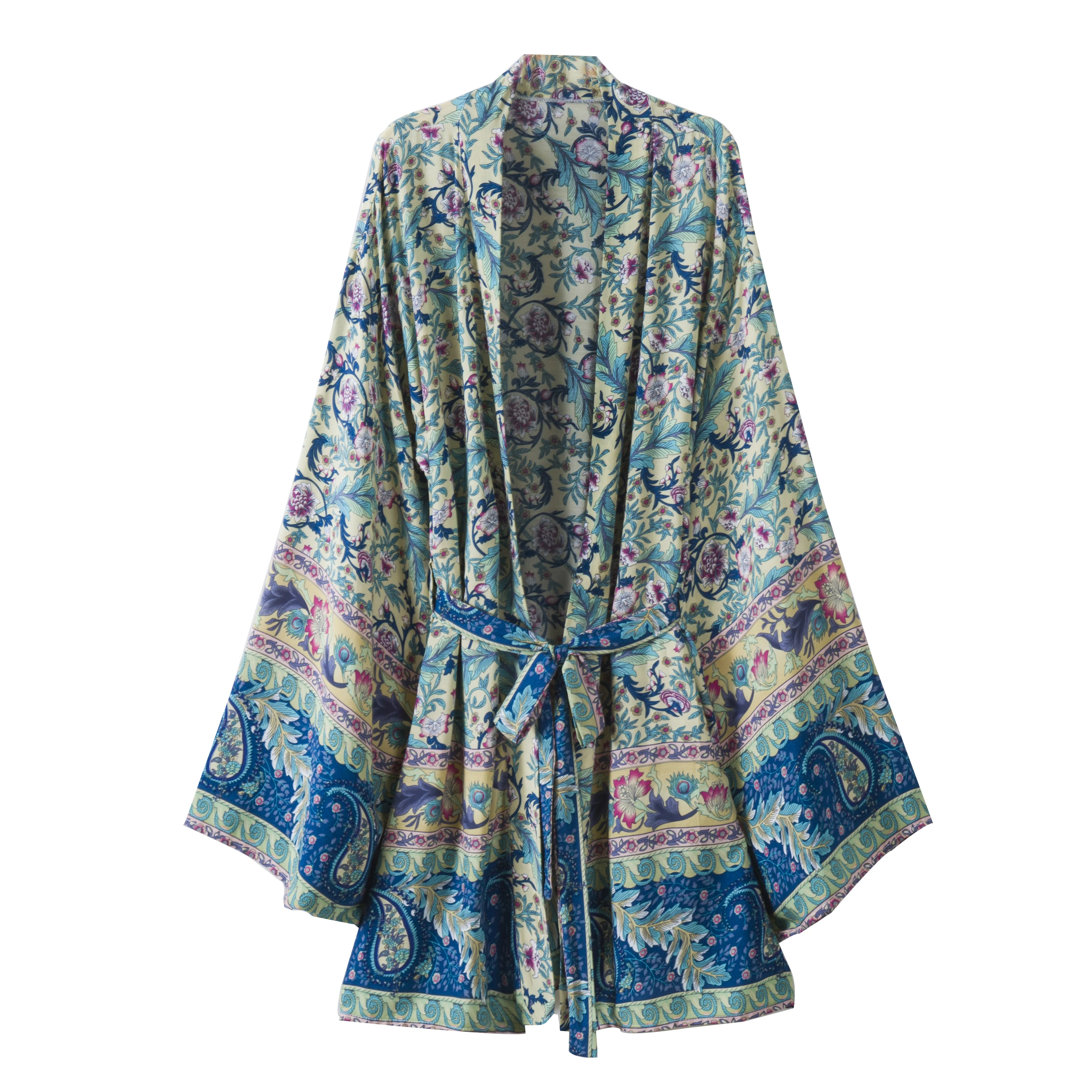 

Bohemian Style Plus Size Women Clothing Curve Plus Boho Gypsy Rayon Cotton Cover Ups Female Kimonos Blusas