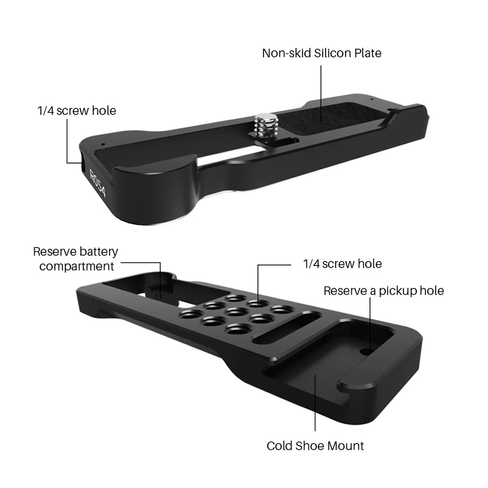 Uurig R054 Камера удлинительная металлическая опорная плита кронштейн с 1/4 дюймовые