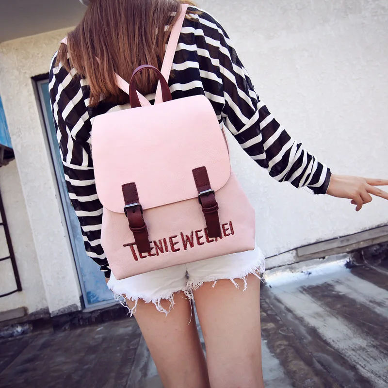 2019 модный Женский мини рюкзак из искусственной кожи милый школьные сумки для