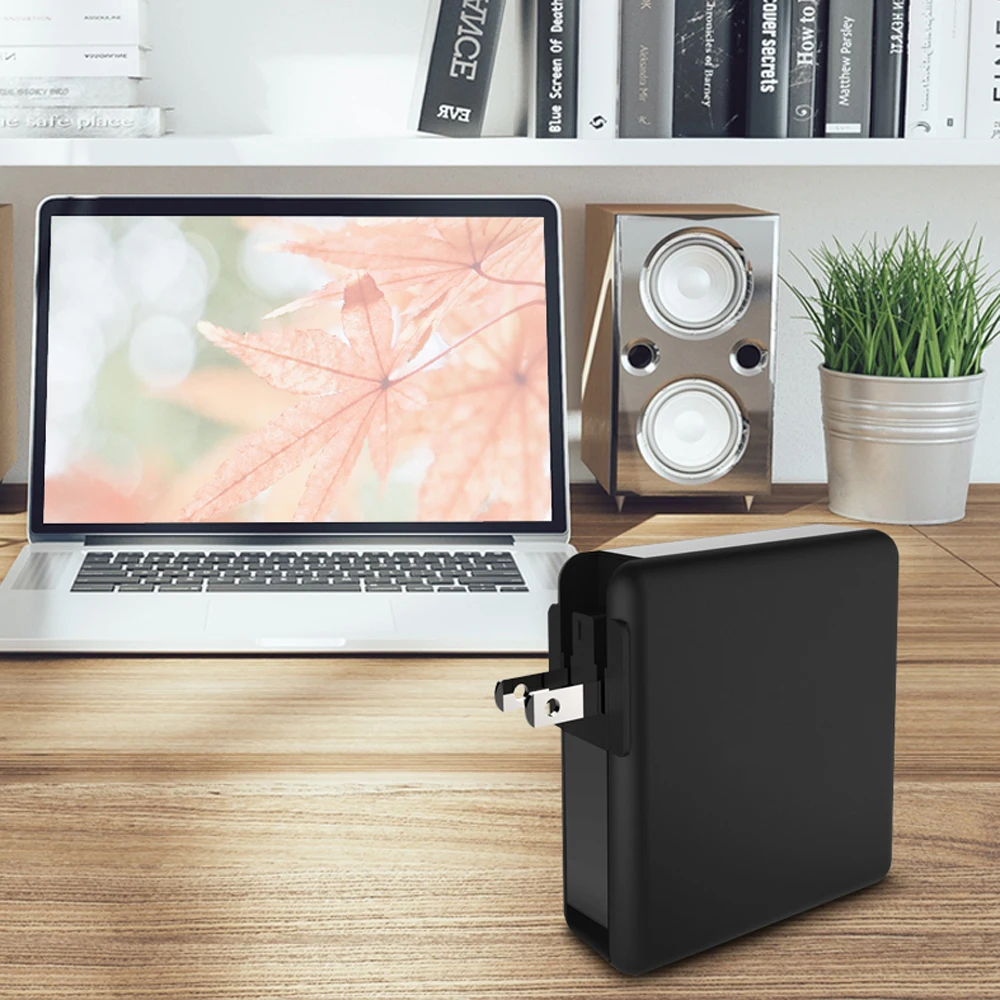 61 Вт usb type C универсальное быстрое зарядное устройство Quick Charge 3,0 Для Macbook Pro Air hp lenovo Asus Xiaomi huawei iPhone mate телефон ноутбук