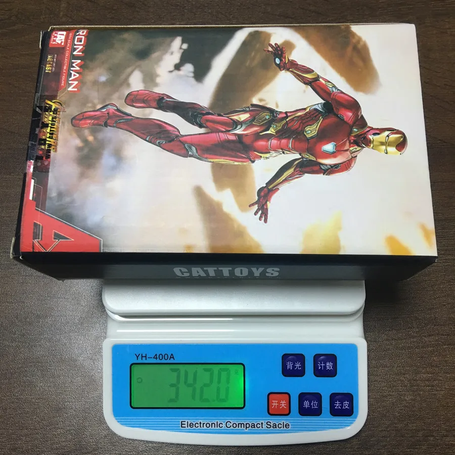 Косплей Marvel GTXH-1 1/1 MK50 Железный человек реактор сталь рыцарский сундук лампа люминесценция может носить Ark сплав модель игрушки Мстители