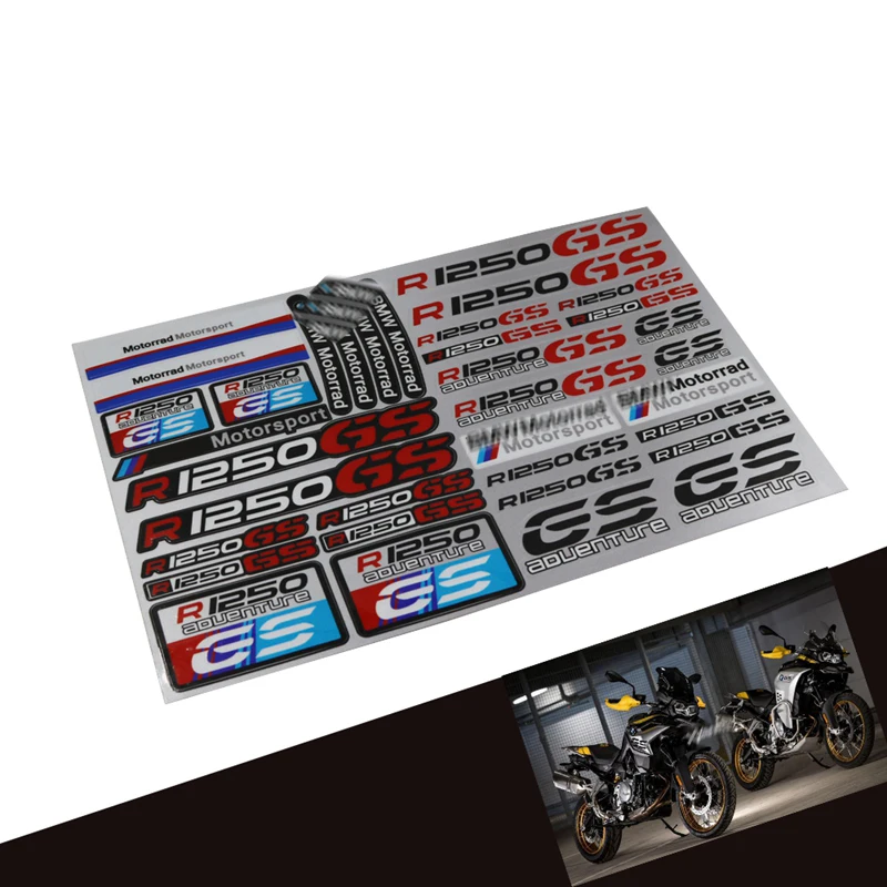 Высококачественная искусственная наклейка на шлем топливный резервуар для BMW