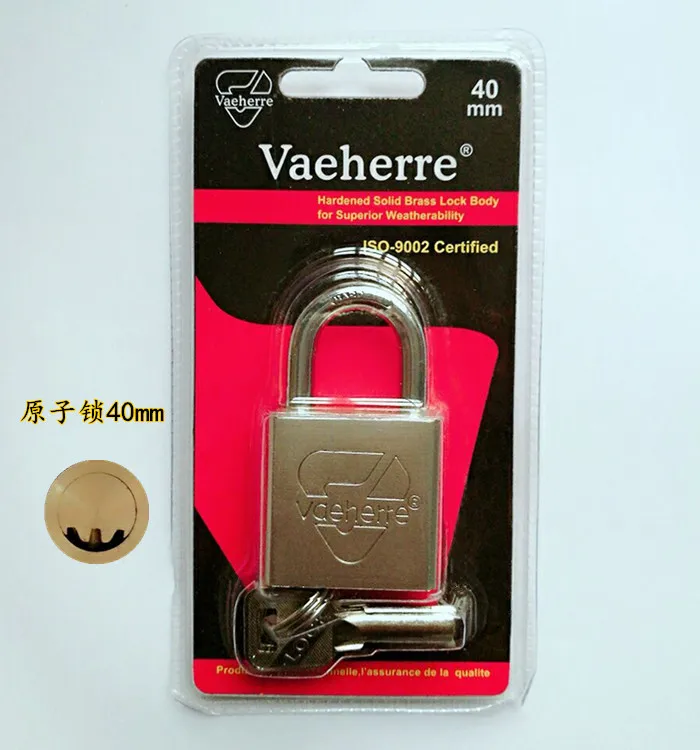 1 шт. замок для дверного шкафчика навес багажа + 3 клавиши атомный ключ медный