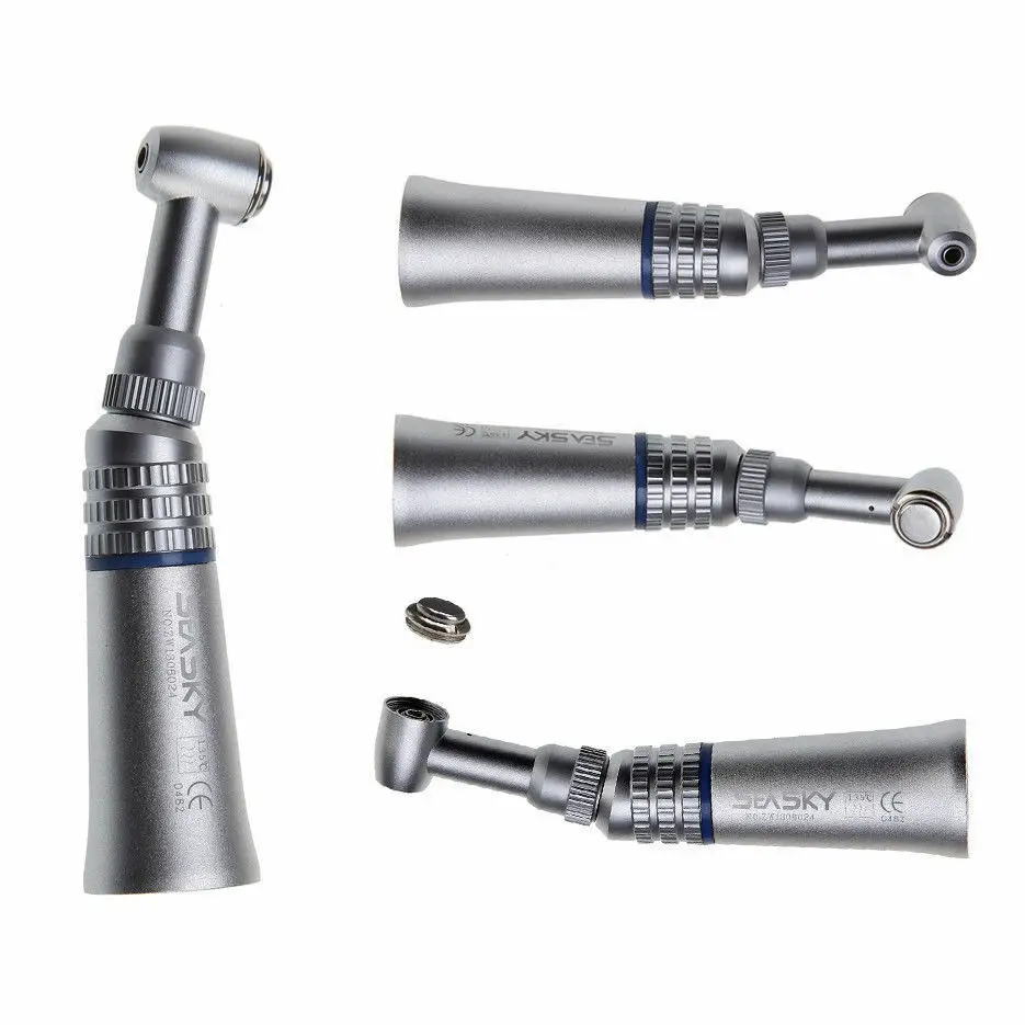 

2PCS Dental Contra Angle Push Button Slow Low Speed Handpiece Fit NSK PAD