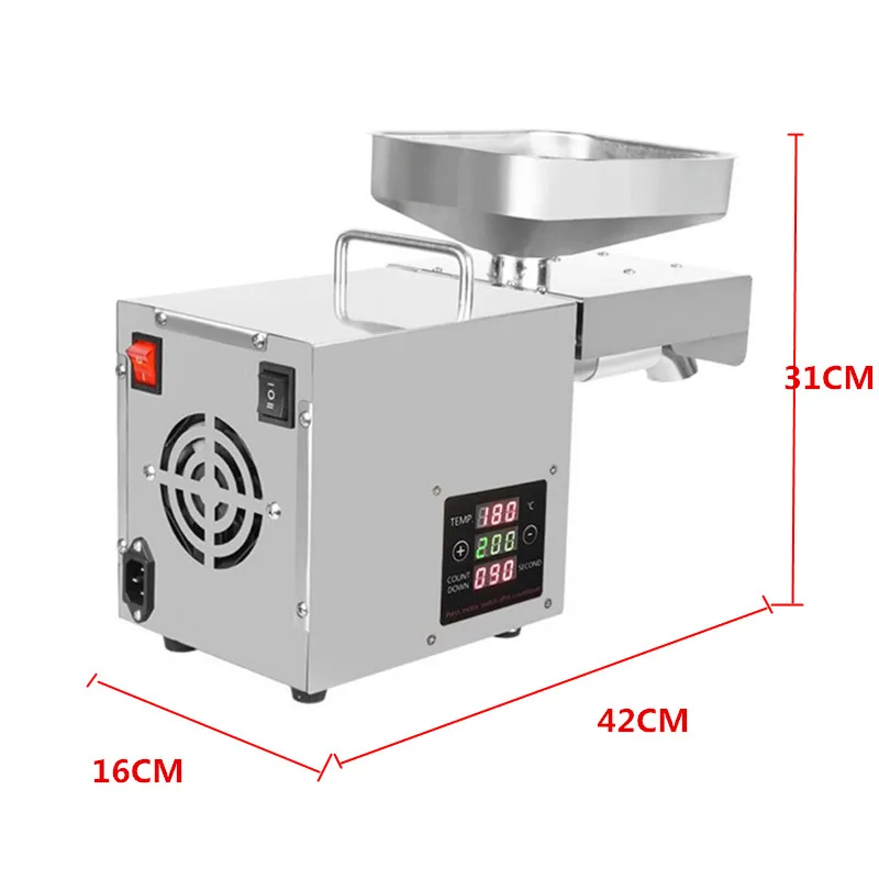 Машина для горячего и холодного масла контроль температуры коммерческий