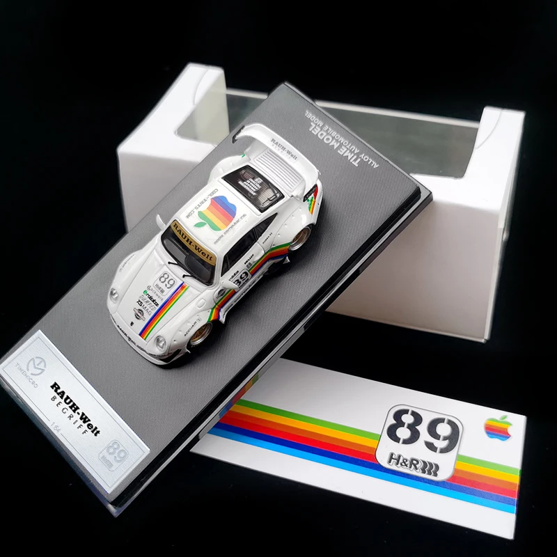 Модель автомобиля TimeMicro 1:64 993 RWB APPLE литая под давлением | Игрушки и хобби