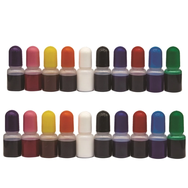 

10 цветов, эпоксидная смола