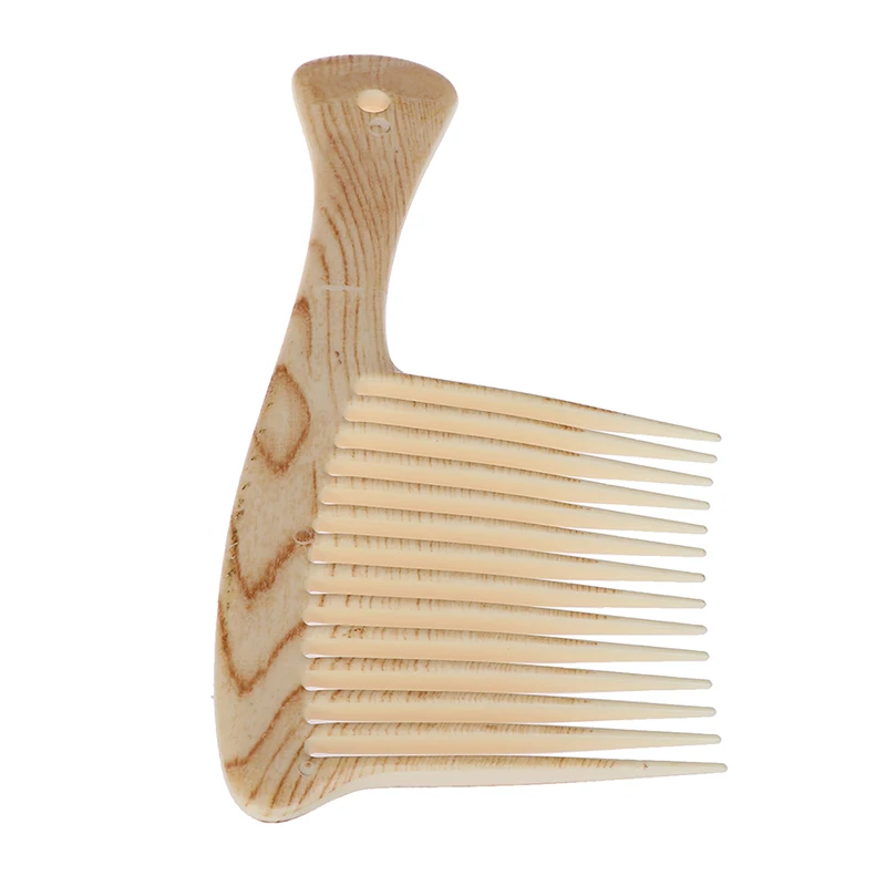 Большая широкая зубная расческа для волос Расческа парикмахерских грабли