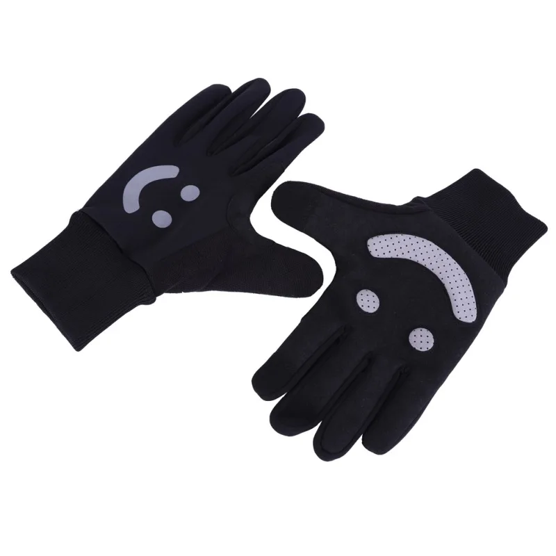 Универсальные велосипедные перчатки с улыбкой водонепроницаемые закрытыми
