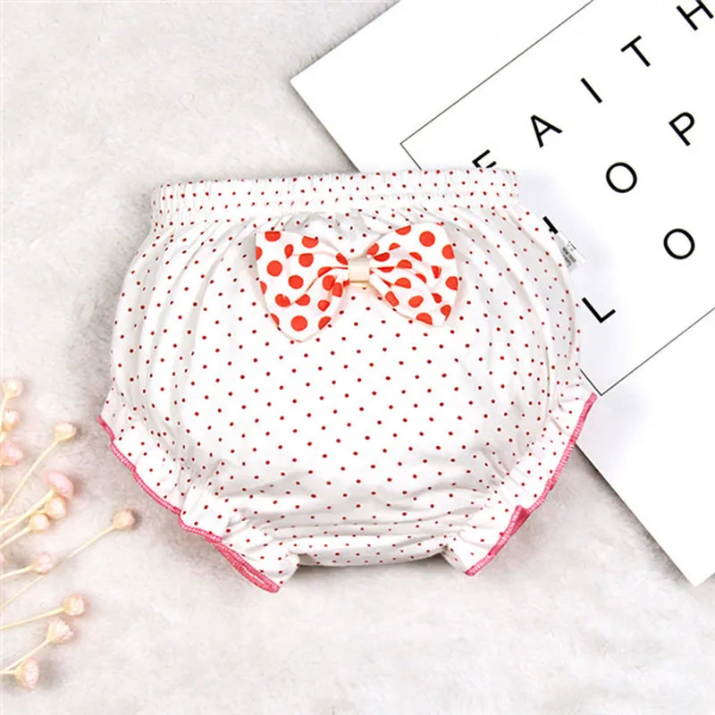 Нижнее белье для малышей от 0 до 3 лет штаны маленьких девочек Полосатые шорты