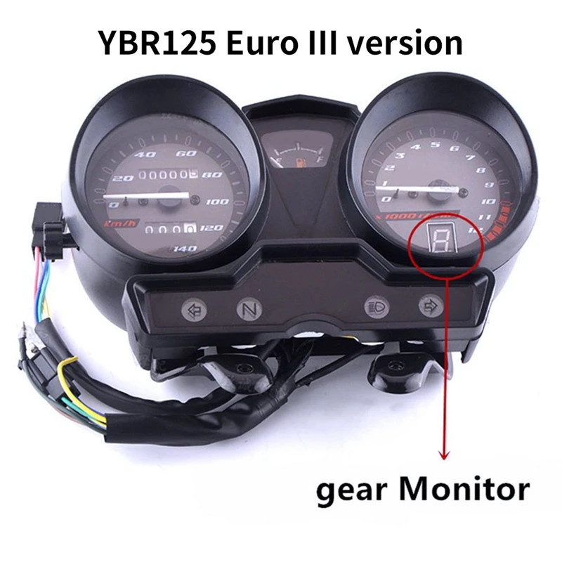 Спидометр для мотоцикла YAMAHA YBR125 измерительный прибор одометр спидометр версия