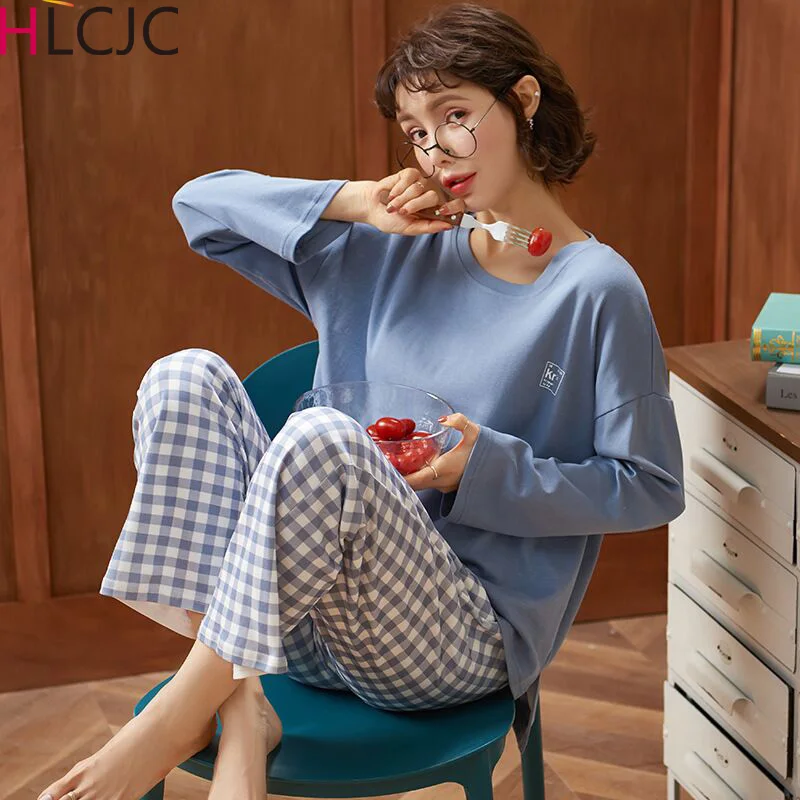 Пижама большого размера XXL Женская домашняя одежда пижама из двух частей с