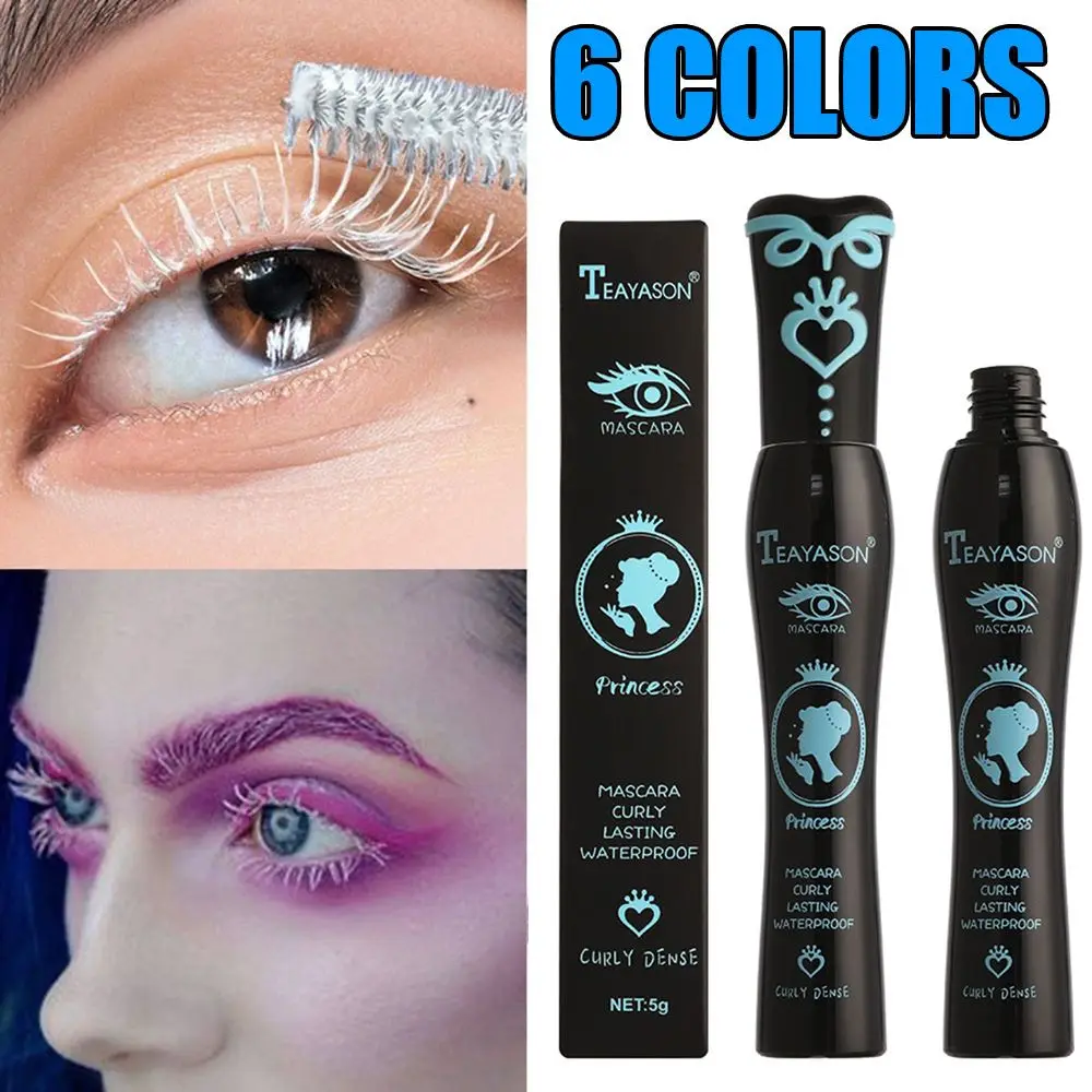 

Sale Thicken Waterproof Cosmetic Tool Extension Lengthening Charming Eye Makeup 4D Silk fiber Mascara Eyelash Curling