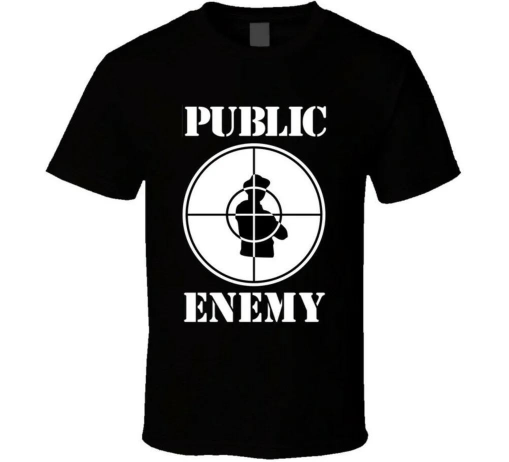 

New Style Public Enemy Logo T-Shirt TEE Shirt Classic Custom Design For Men Women Tshirt