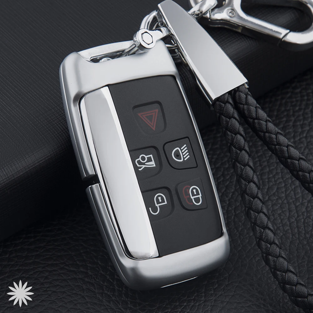 Чехол для ключа из цинкового сплава Land Rover Range Sport Evoque Freelander2 Jaguar XF XJ XJL XE чехол