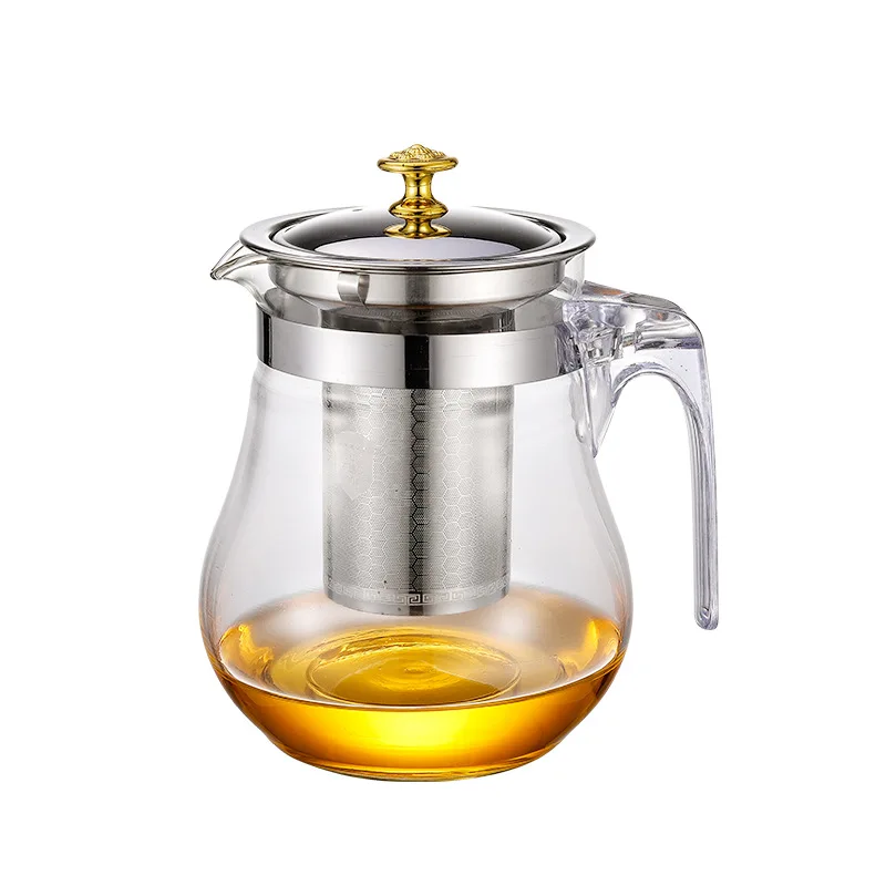 304 фильтр пузырьковый чайник из поплавкового стекла чайный набор утолщенный