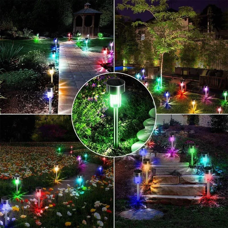 

Garden Lights, Outdoor Solar Street Lights, Lanterns, Waterproof Landscape Lighting, Used for Aisle Patio Lawn Decorative Lights