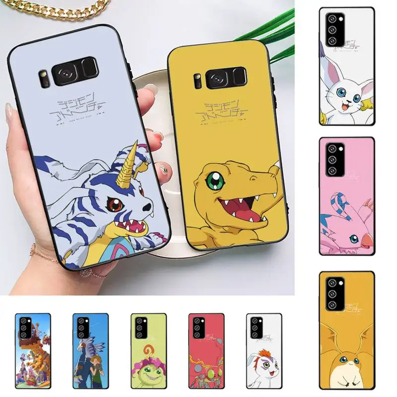 

Japanese Anime Digimon Phone Case For Samsung Galaxy Note10Pro Note20ultra note20 note10lite M30S Capa