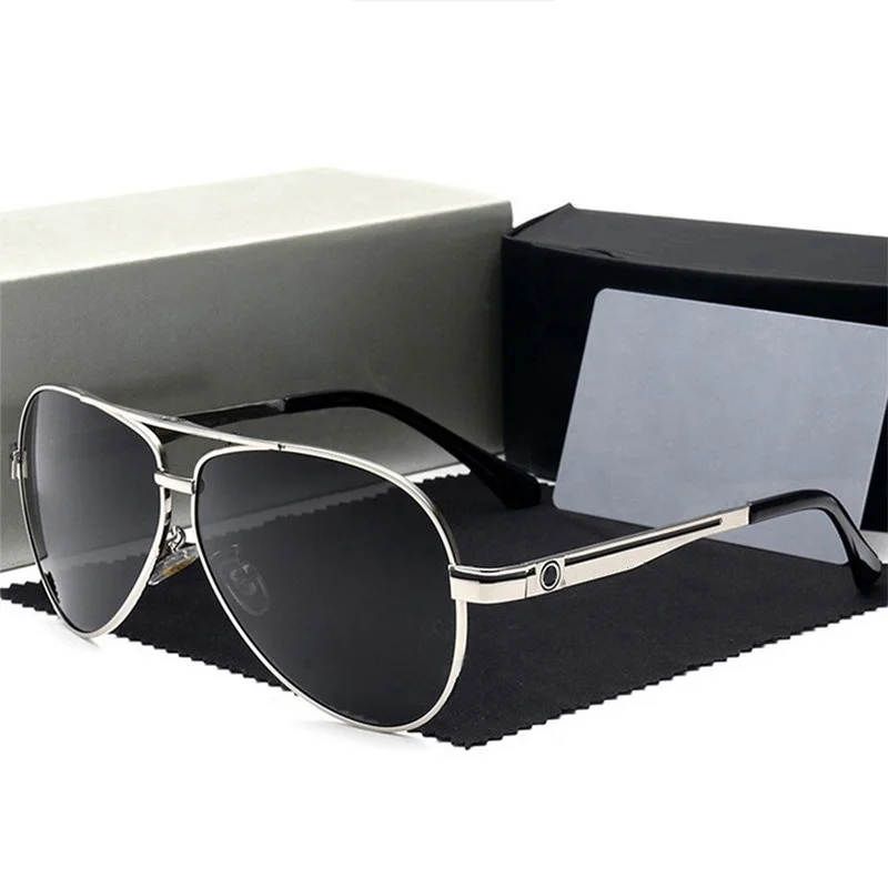 

2021 Shades Sunglasses For Men Classic Metal Frame Sunglasses Colorful Lens