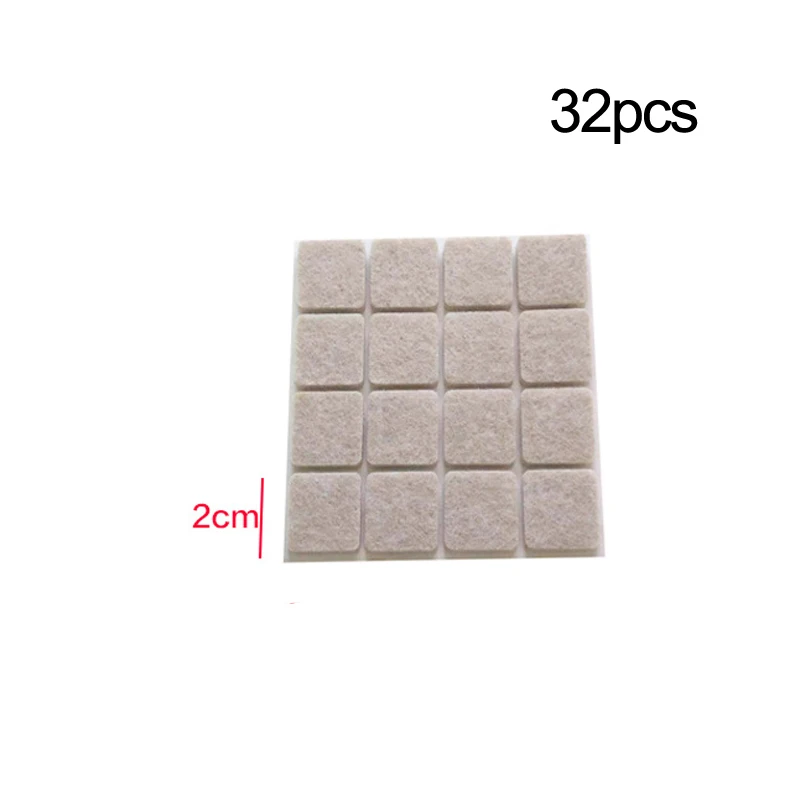 

Anti-Slip 32pcs/lot Chair Leg Pads Floor Protectors For Furniture Legs Table Leg Covers Round Bottom Pads Rubber Feet