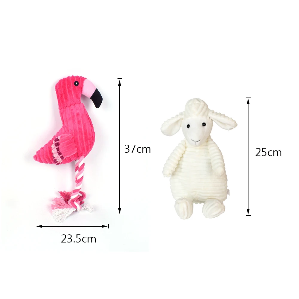 Забавная игрушка для собак большой кролик Honking белка интерактивные игрушки в