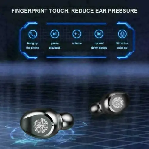 Wireless Earbuds Bluetooth Earphones Headphones Mini Headset Waterproof TWS Pod enlarge