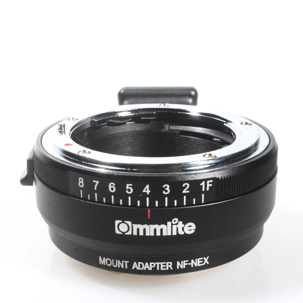 Commlite CM-NF-NEX Manual Focus Lens Mount Adapter Ring for Nikon G F A I S D to use Sony NEX E Cameras | Электроника
