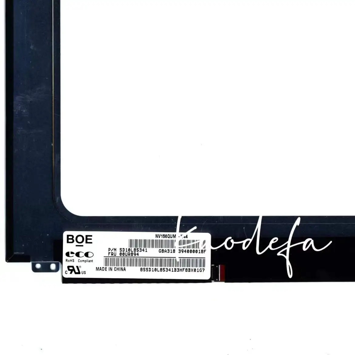 Для Lenovo Thinkpad T570 P51s T580 P52s LCD Screen 156 UHD AG NV156QUM-N44 3840*2160 40pin NO-Touch FRU:00UR894 - купить по