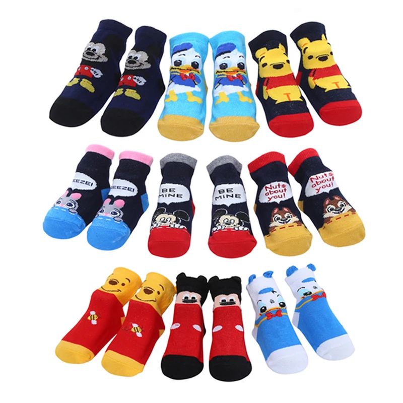 Disney 3 пары с рисунками мультипликационных героев &quotМикки Мишка&quot Железный