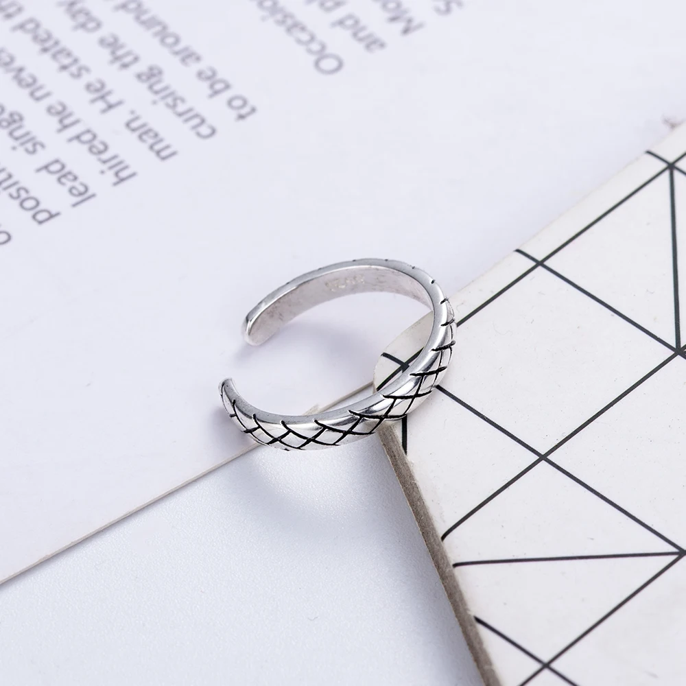 Новое Стильное простое женское гравировальное кольцо европейский и