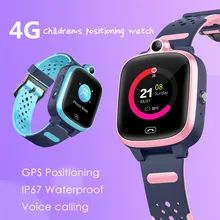 Camera Childrens Smart Watch 4G SIM Card HD Video Call Watch GPS Positioning Waterproof Mobile Phone Girl Boy Location Tracker