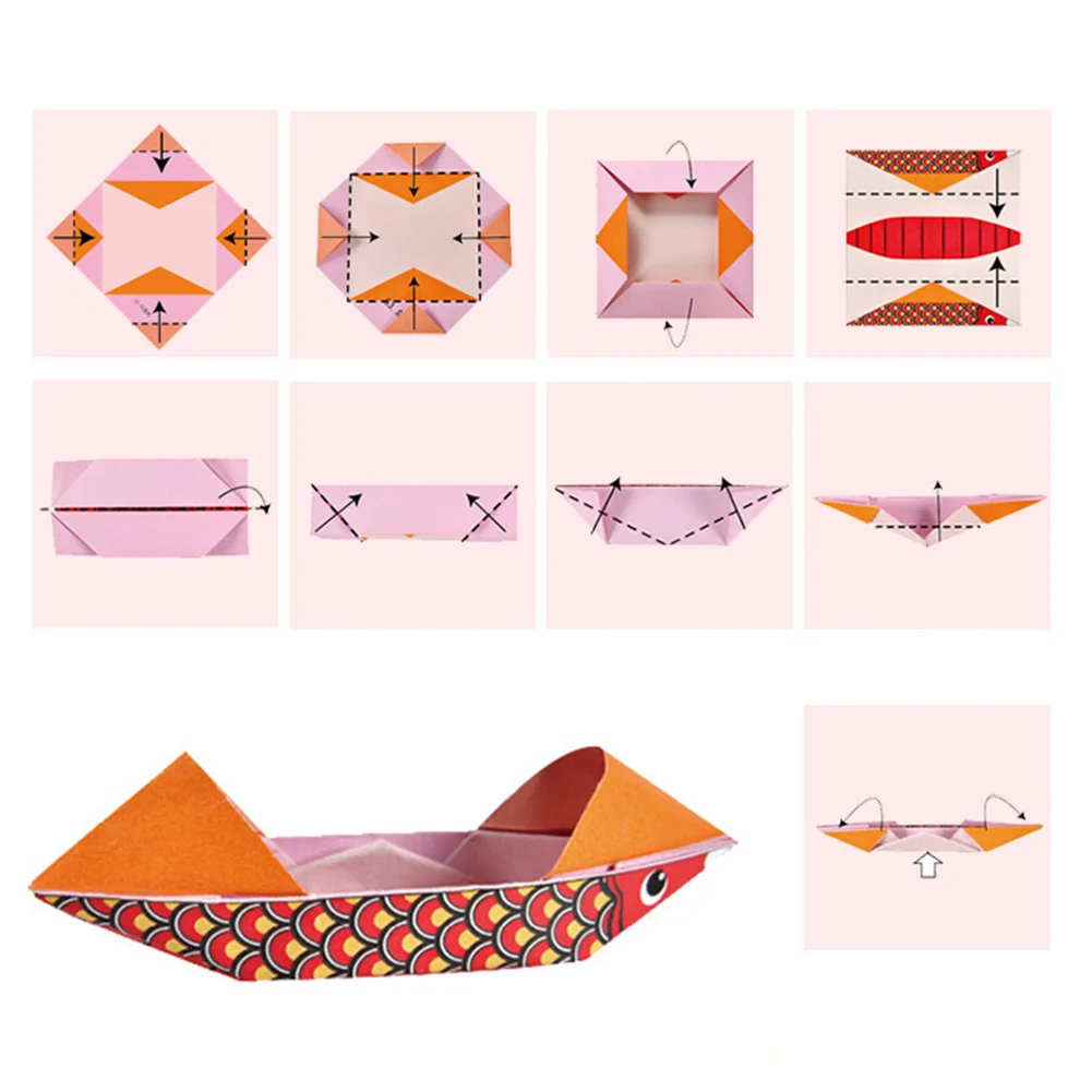 

Handmade DIY Three-Dimensional Colorful Origami Early Education Toy Kids Gift