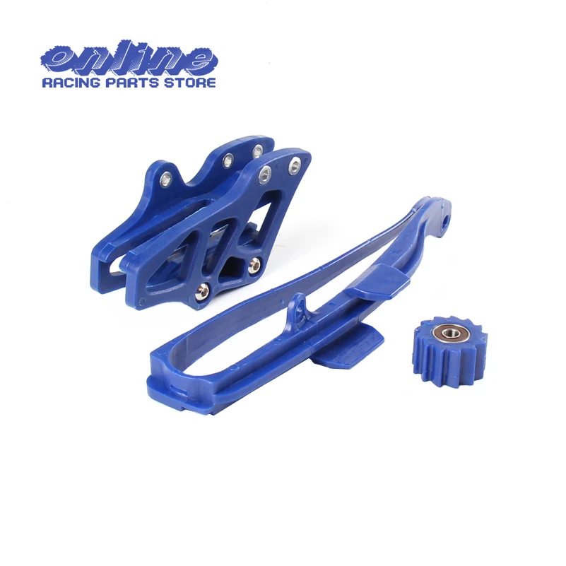 Новый слайдер цепи направляющий рычаг нижний ролик + задняя шина направляющие