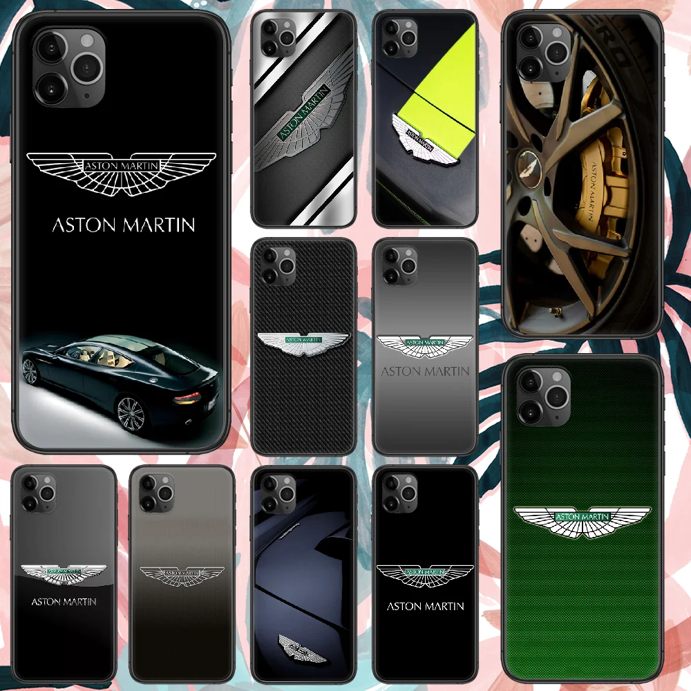 Aston martin автомобильный брелок с логотипом чехол для мобильного телефона Iphone 11 12 Ipad