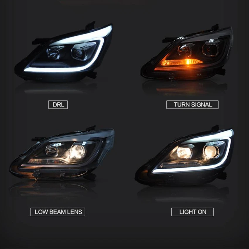 VLAND завод для автомобильных фар Innova светодиодный задний фонарь 2012 2015 с поворотом +