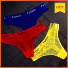 Шорты для йоги, сексуальные женские хлопковые сетчатые прозрачные трусики, стринги, нижнее белье с низкой посадкой, женское нижнее белье, трусы, шорты для тренировок