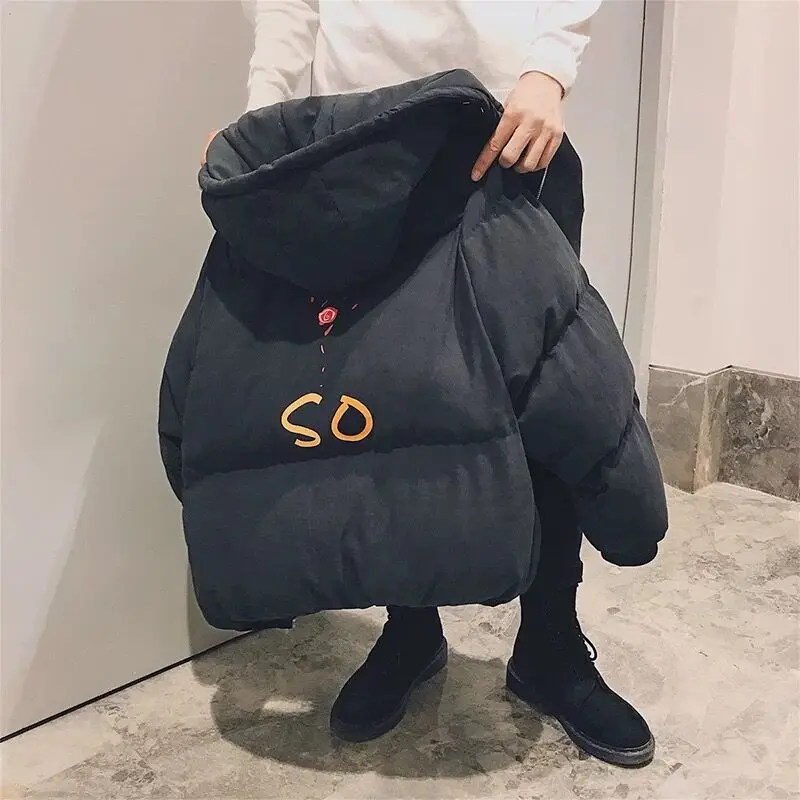 2020 men's clothing new cotton thickened coat bread autumn winter cotton-padded jacket to keep warm | Мужская одежда