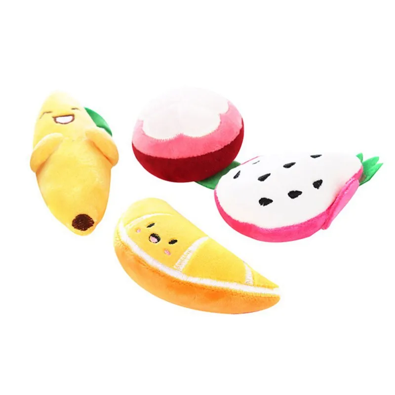 

Pet Cute Fruit Shape Plush Toy Cat Chews Teeth Cleans Teeth Plush Toy Cat Chewing Teeth Cleaning Teeth Plush Toy
