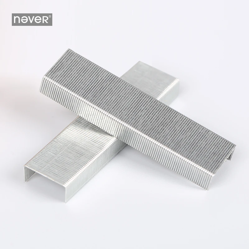 Никогда не креативные цветные металлические скобы серебряные для степлеров 2021