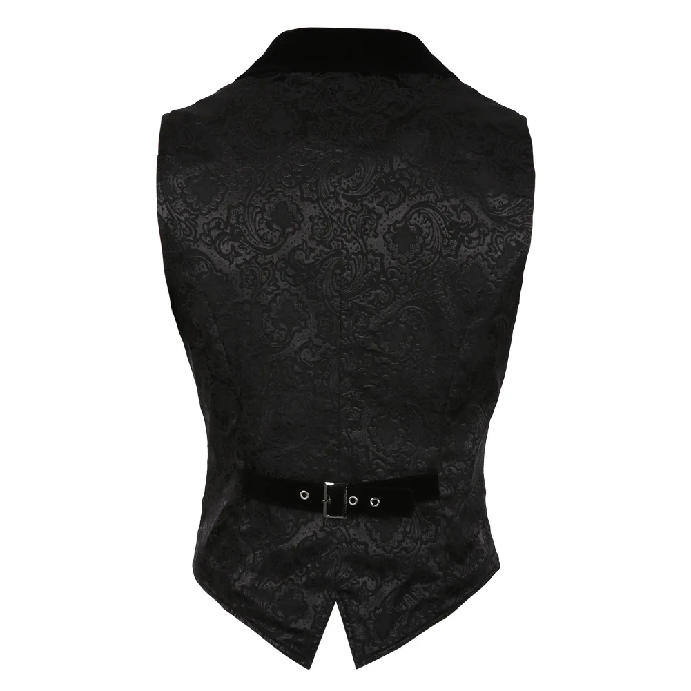 Мужской жилет костюм в стиле стимпанк винтажный викторианском куртка без