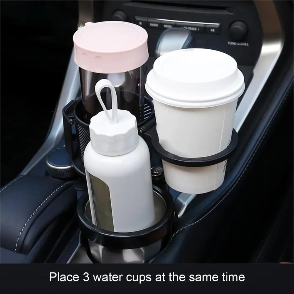 

Shock-proof Two in One Adjustable Triple Bottles Base Organizer for Smartphone