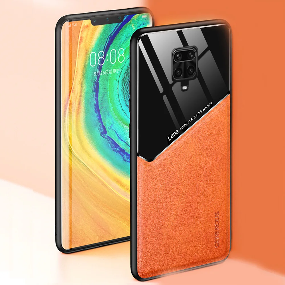 Чехол для Redmi Note 9 8 7 Pro 9S 8A 9A кожаный чехол на заднюю панель телефона с магнитным