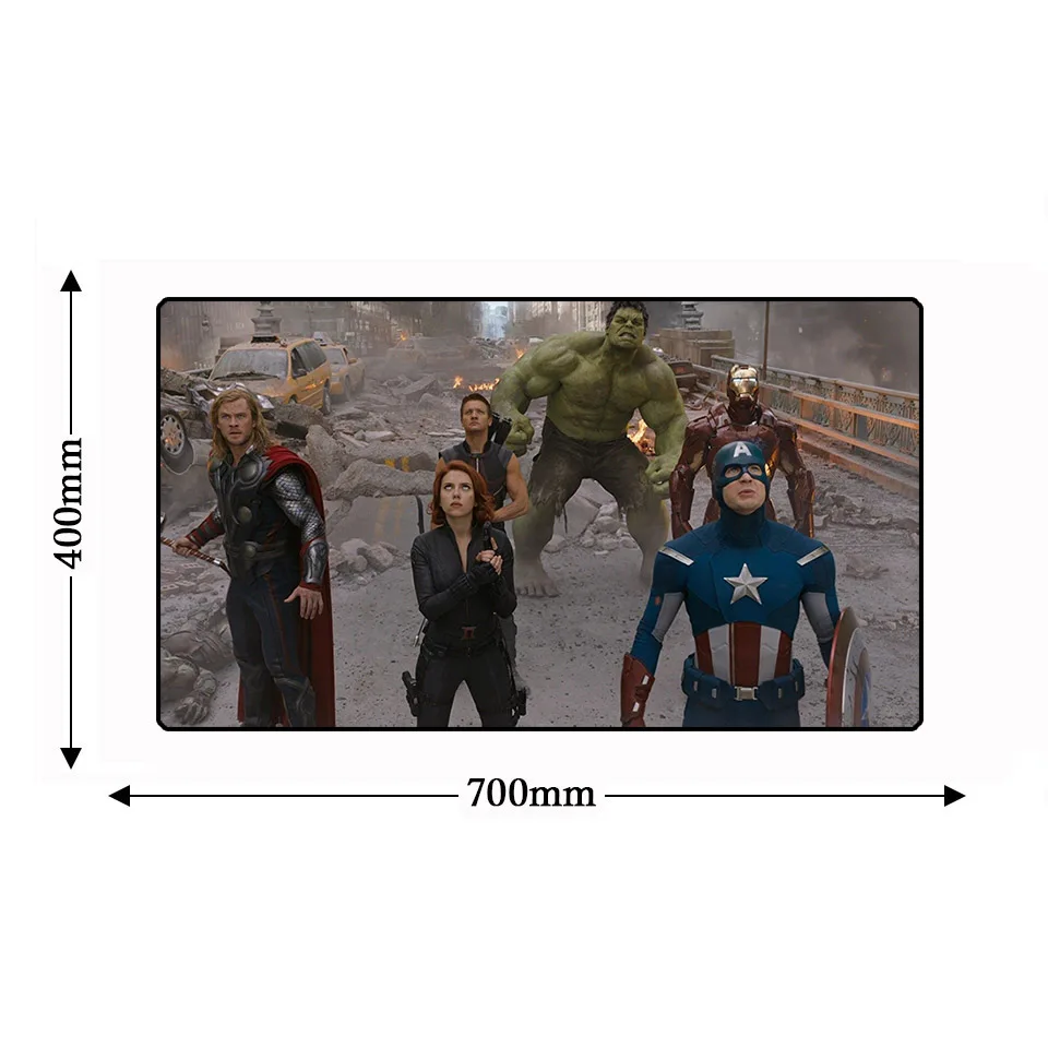 7 Большой Avengerse Infinity War компьютерный стол игровая компьютерная мышь «Железный человек» коврик Офисная Клавиатура ноутбук натуральный каучук нескользящий коврик для мыши - Цвет: 7